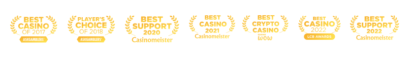 Награды, заработанные онлайн казино Bitstarz 88